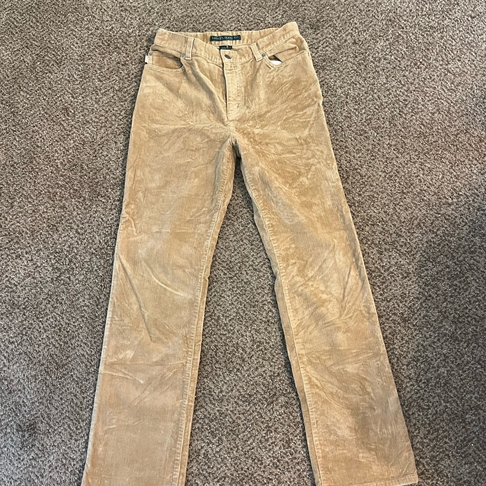 Polo by Ralph Lauren Tan Straight Leg Pants